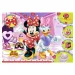 Minnie i Daisy brokatowe puzzle 100 elementów - Trefl