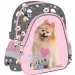 Mój Mały Przyjaciel Słodki Pomeranian plecak do przedszkola z motywem psa 28x25 cm