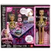 Monster High: Strasznie Słodkie Urodziny – Zestaw do dekoracji tortu z lalką Clawdeen Wolf - Mattel