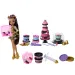 Monster High: Strasznie Słodkie Urodziny – Zestaw do dekoracji tortu z lalką Clawdeen Wolf - Mattel