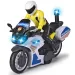 Motocykl policyjny z dźwiękiem i światłem - Dickie Toys