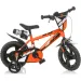 Mountain Bike R88 pomarańczowy rower dziecięcy w rozmiarze 12 - rower Dino Bikes