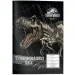 Must... Jurassic World zeszyt w linie z kolorowanką, 40 stron, dostępny w dwóch wersjach