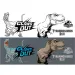 Must... Jurassic World zeszyt w linie z kolorowanką, 40 stron, dostępny w dwóch wersjach