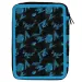 Must: Animal Planet - Wild Wolf dwupoziomowy piórnik z wyposażeniem 15x21x5 cm