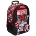 Must: Avengers czarno-czerwony plecak szkolny, plecak 32x18x43 cm