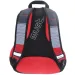 Must: Czerwono-Czarny 2 w 1 czterokomorowy plecak szkolny, plecak 47x25x33cm