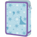 Must: Dwupoziomowy wypełniony piórnik z motywem Krainy Lodu 15x5x21cm