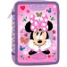 Must: Piórnik z wyposażeniem z Myszką Minnie w kolorze fioletowym