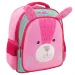 Must: Plecak przedszkolny z motywem 3D królika, dwukomorowy, 27x10x31cm