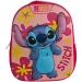 Must: Zaokrąglony plecak przedszkolny z motywem Stitch 3D, 26x10x32 cm
