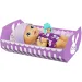 My Garden Baby: Urocze-Bobas przytulanka fioletowy króliczek 30cm - Mattel
