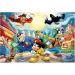 Myszka Miki - Detektyw 2 w 1 puzzle 108 elementów i kolorowanka 50x35 cm - Lisciani