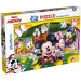 Myszka Miki 2 w 1 puzzle 48 elementów i kolorowanka 35x25 cm - Lisciani