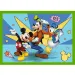 Myszka Miki i przyjaciele 4 w 1 puzzle - Trefl