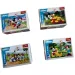 Myszka Miki mini puzzle 54 elementów, różne wzory, 1 sztuka - Trefl