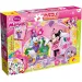 Myszka Minnie 2 w 1 puzzle i kolorowanka 60 elementów 50x35cm – Lisciani