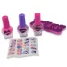 Nail Art: Zestaw do manicure z walizką, lakierami do paznokci i akcesoriami