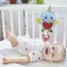 Nakręcany, grający, miękki pluszowy ptaszek - Clementoni baby