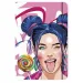 Nebulo: Candy Girl teczka z gumką, rozmiar A4
