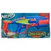 Nerf Dinosquad Terrodak wyrzutnia strzałek z pianki z 12 pociskami - Hasbro