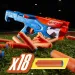 Nerf: N-Seria: Gear Up Pack zestaw 3 wyrzutni z 18 piankowymi nabojami - Hasbro