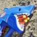 Nerf: Sharkfire wyrzutnia piankowa z 8 nabojami - Hasbro