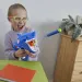 Nerf: Sharkfire wyrzutnia piankowa z 8 nabojami - Hasbro
