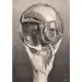 Novo Art: M. C. Escher - Ręka z odbijającą kulą 1000-elementowe puzzle - Clementoni