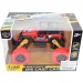 Off-Road czerwony Jeep terenowy z napędem wstecznym 1/32