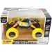 Off-Road żółty samochód rajdowy z mechanizmem pull-back 1/32