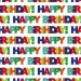 Papier do pakowania „Happy Birthday!” 100x70 cm