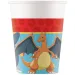 Papierowe kubeczki Pokémon, zestaw 8 szt., 200 ml