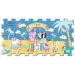 Peppa Pig na wakacjach puzzle piankowe - Trefl