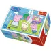 Peppa Pig najpiękniejsze dni 54-elementowe mini puzzle 4 rodzaje - Trefl