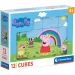 Peppa Pig, układanka z 12 kostek – Clementoni