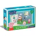 Peppa Świnka Bingo i zestaw puzzli - Clementoni