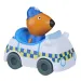Peppa Świnka Mały Pojazd: Freddy Lis z radiowozem - Hasbro