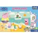 Peppa Świnka SuperMaxi dwustronne 3 w 1 puzzle 24-elementowe