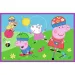 Peppa na placu zabaw 2x24-elementowe puzzle – Trefl