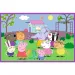 Peppa na placu zabaw 2x24-elementowe puzzle – Trefl