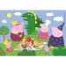 Peppa świnka 60-elementowe puzzle Supercolor - Clementoni