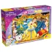 Piękna i Bestia Belle 2 w 1 puzzle i kolorowanka 108 elementów, 70x50 cm - Lisciani