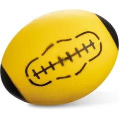 Piłka do futbolu amerykańskiego/rugby z pianki 25 x 18 cm - Mondo Toys