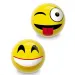 Piłka gumowa emoji 14 cm - Mondo Toys