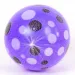 Piłka gumowa w kropki 23 cm, różne wzory