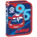 Piórnik rozkładany Cars niebiesko-czerwony 20,5cm x 13,5cm x 3,5cm