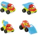 Plastikowa ciężarówka budowlana 25 cm, różne wzory, 1 szt. - Mondo Toys zdjęcie 1