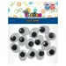 Plastikowe oczy 7mm 100 sztuk