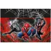 Plastikowy obrus z motywem Spider-Mana i jego drużyny, 120 x 180 cm